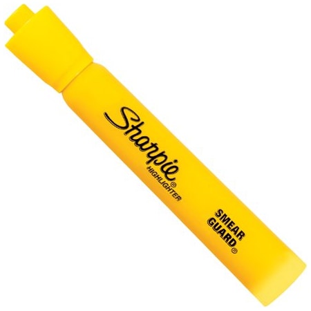 Sharpie Yellow Sharpie Accent Highlighters, 12PK BUY00441242